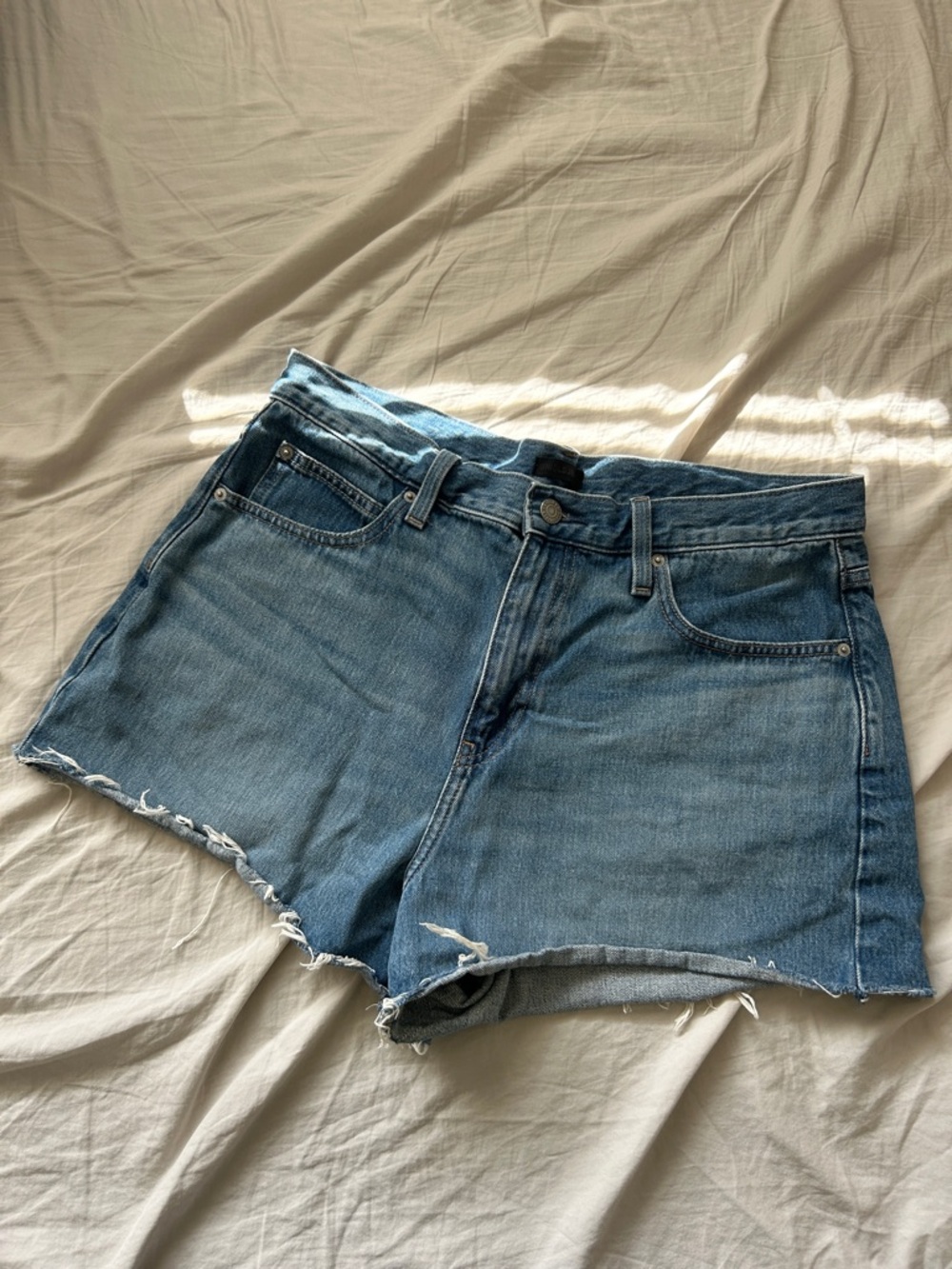 Uniqlo high waisted denim shorts - Women’s 30